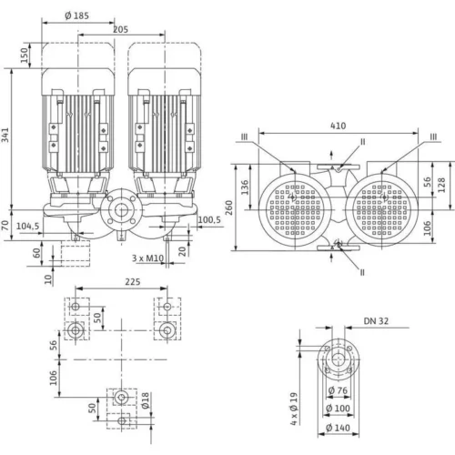 Насос Wilo DPL 32/135-1,1/2 (арт. 2121241) 1 205 338 ₽ 2121241 wilo dpl 1