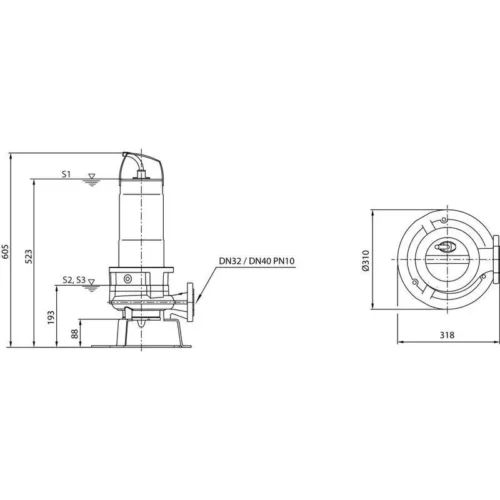Насос Wilo REXA CUT GI03.31/S-T15-2-540 (арт. 6080483) 1 195 422 ₽ 6080483 wilo rexa cut 1