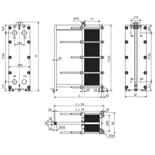 Теплообменник Sondex S45SE