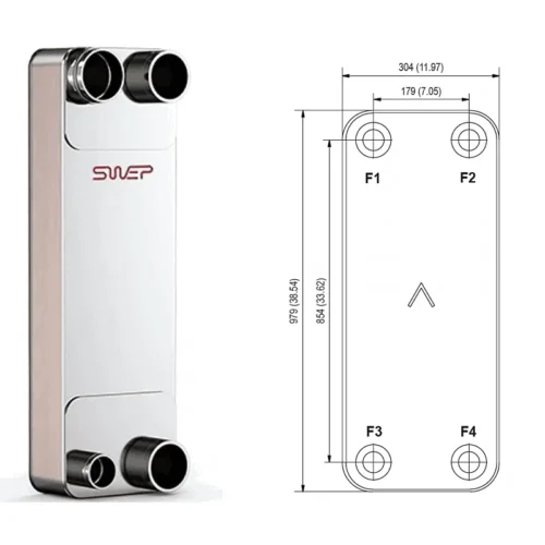 Теплообменник Swep B500T 1 788 700 ₽ swep-b500t 0256d81acfeed22294f9681a598a99f7