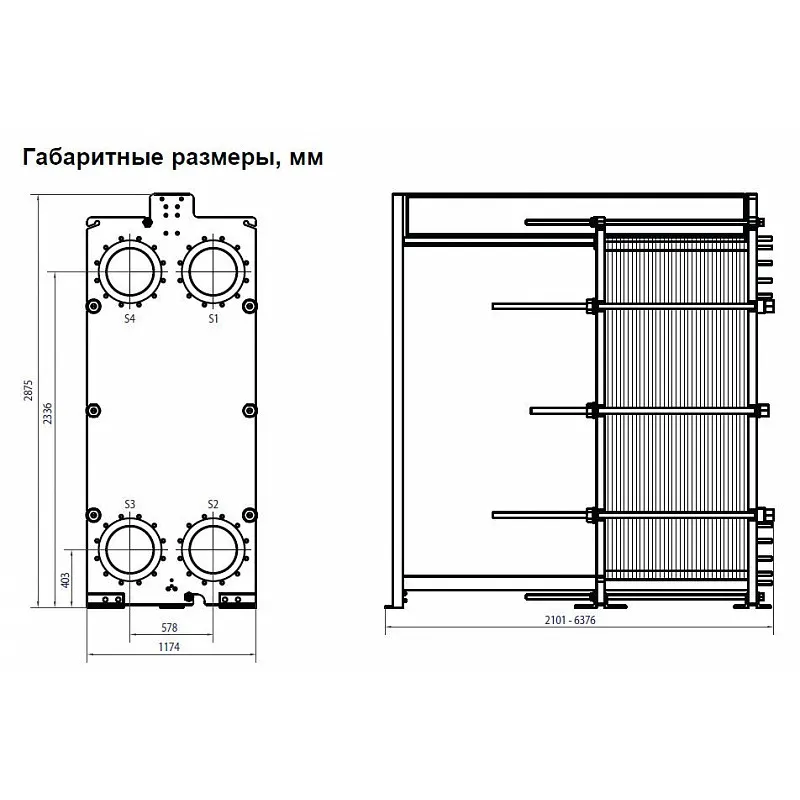 Теплообменник Alfa Laval AQ14 Теплообменник Alfa Laval AQ14 — изображение 2