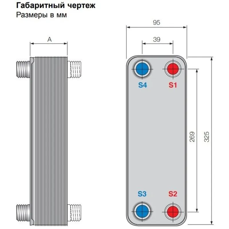Испаритель Alfa Laval AC30EQ / ACH30EQ Испаритель Alfa Laval AC70X / ACH70X — изображение 2