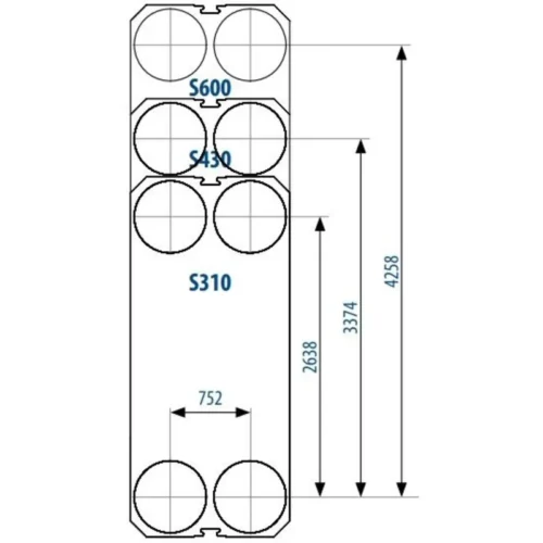 Теплообменник Sondex  S310
