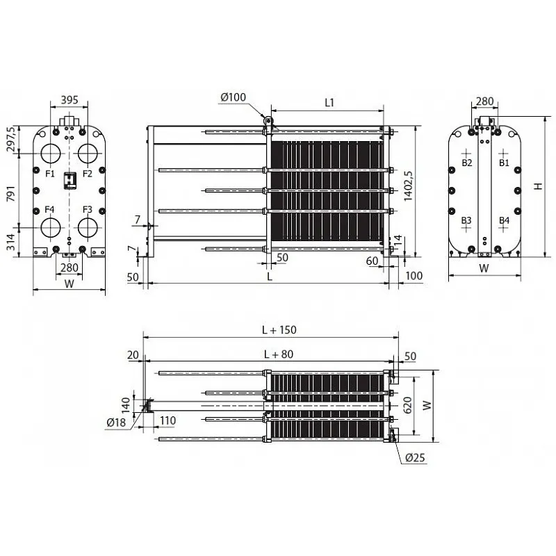 Теплообменник Sondex S43 / S43AD Теплообменник Sondex S43 / S43AD — изображение 2