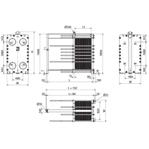 Теплообменник Sondex S81