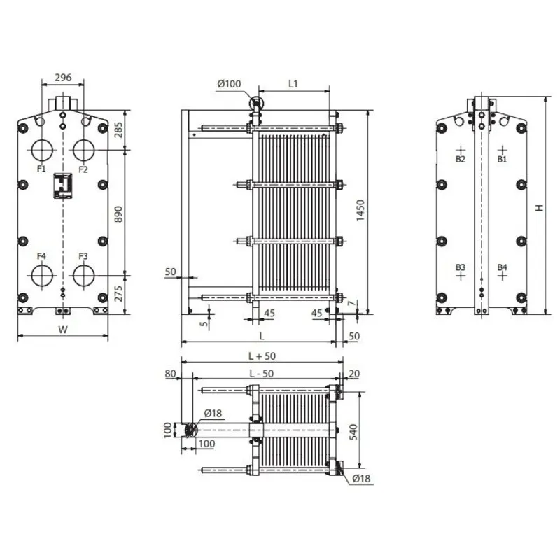 Теплообменник Sondex S41 / S41A Теплообменник Sondex S41 / S41A — изображение 2