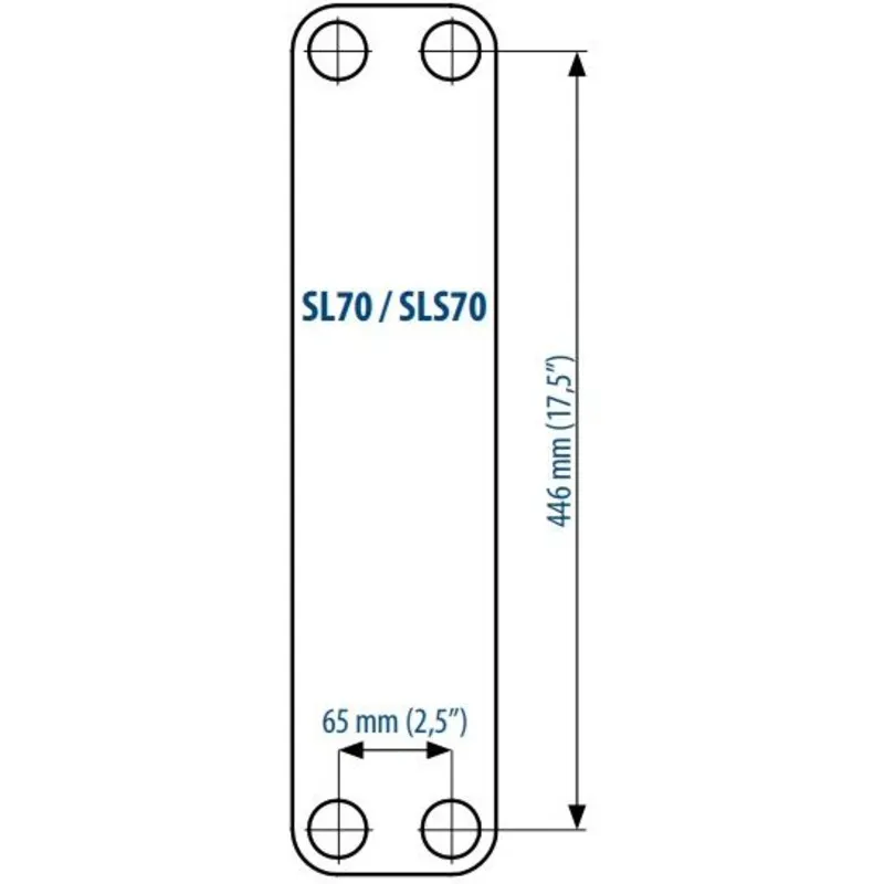 Теплообменник Sondex SL70 / SLS70 Теплообменник Sondex SL70 / SLS70 — изображение 2