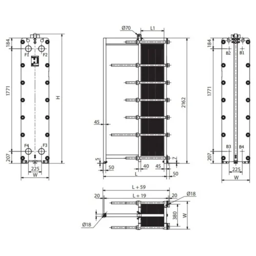 Теплообменник Sondex S64