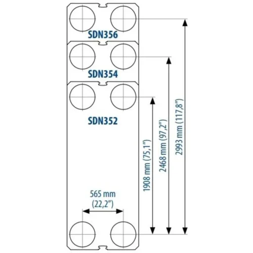 Теплообменник Sondex SDN356 Теплообменник Sondex SDN356