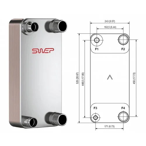 Теплообменник Swep B200T 1 404 800 ₽ swep-b200t e6a5466ee0afc6c3c25e4e2b986e2e78