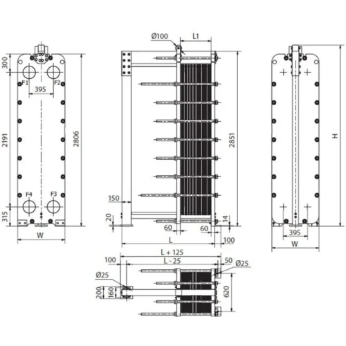 Теплообменник Sondex S152