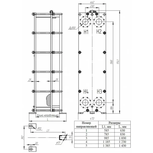Теплообменник Теплотекс 100-B 3 1 153 000 ₽ teploteks-apv-100-b f35f5101bbce73298705918e7be5615d