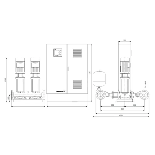 Насосная станция Grundfos HYDRO MPC-F 2CR32-3 (арт. 97520727) 3 1 616 176 ₽ 97520727 99776a01b206c2753390a59123b80558 s800x0