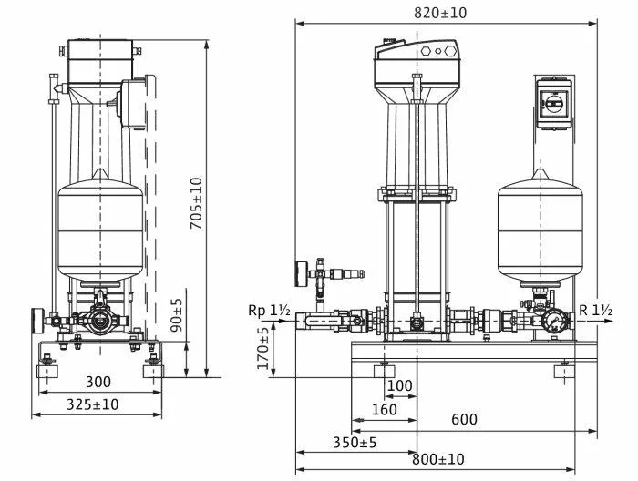 Насосная станция Wilo SIBOOST SMART 1MVISE803 (арт. 2451706) Насосная станция Wilo SIBOOST SMART 1MVISE803 (арт. 2451706) — изображение 2