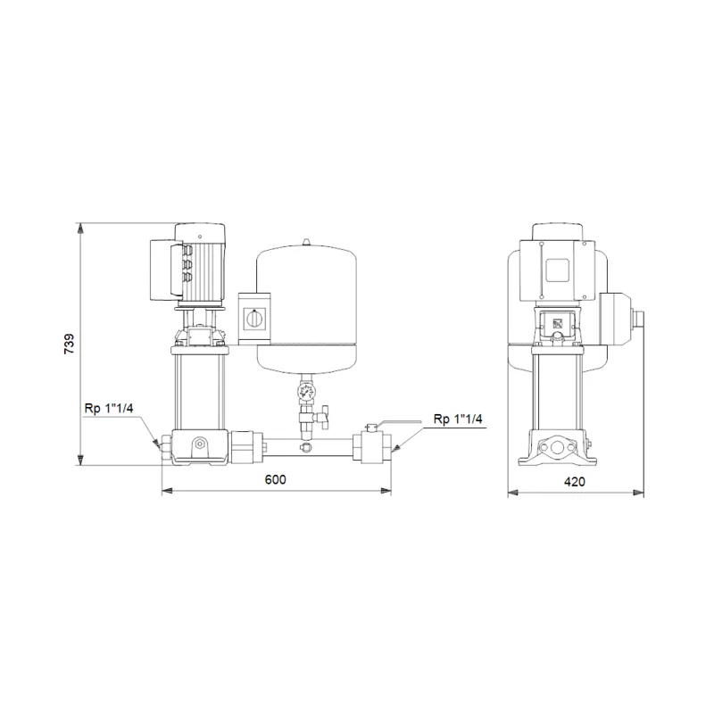 Насосная станция Grundfos HYDRO SOLO E CRE 5-9 HQQE (арт. 98453513) Насосная станция Grundfos HYDRO SOLO E CRE 5-9 HQQE (арт. 98453513) — изображение 5