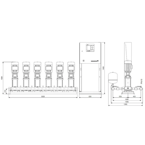 Насосная станция Grundfos HYDRO MPC-E 6 CRE45-1 (арт. 99208337) 3 4 669 408 ₽ 99208337 e369e10c8a15abe683a5333385641e2b s800x0