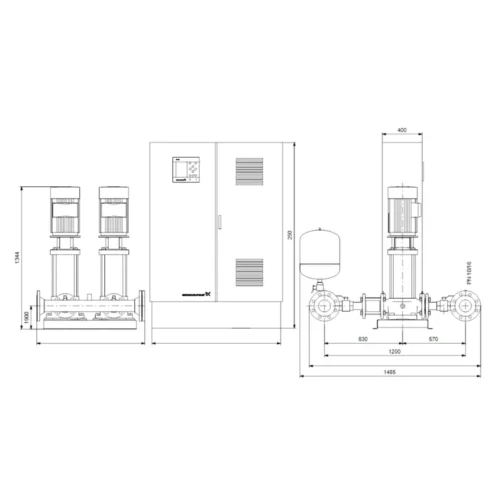 Насосная станция Grundfos HYDRO MPC-F 2CR90-2 (арт. 97520749) 1 2 677 943 ₽ 97520749 f8b75a19d040ab4b7c9e6e4d2802dd18 s800x0