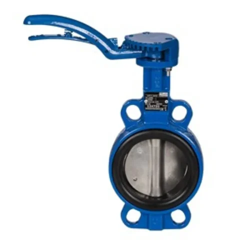 Ридан (Danfoss) 065B7415 — Затвор дисковый поворотный VFY-WH PN16, DN150, корпус GG25, диск — чугун GGG40, уплотнение EPDM, управление — рукоятка 065B7415