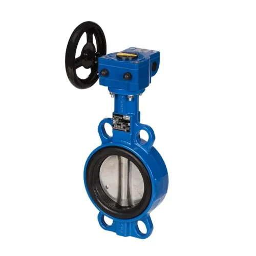 Ридан(DANFOSS) 065B8424 — Затвор дисковый поворотный VFY-WG PN16, DN125, корпус GG25, диск — чугун GGG40, уплотнение EPDM, управление — червячный редуктор 065B8424