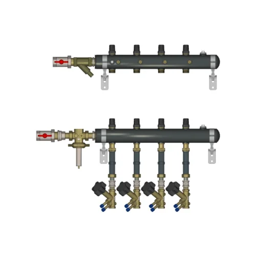 Узел распределительный этажный Ридан TDU.5R DN50-4L-20-APT15-MVT15